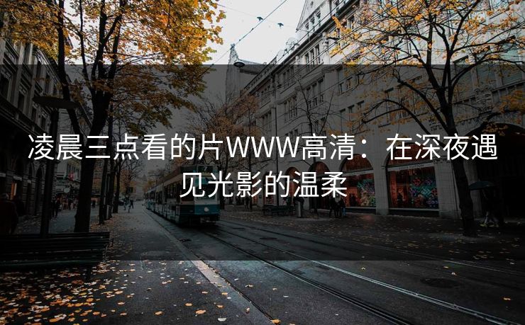 凌晨三点看的片WWW高清:在深夜遇见光影的温柔 凌晨三点看的片WWW高清:在深夜遇见光影的温柔